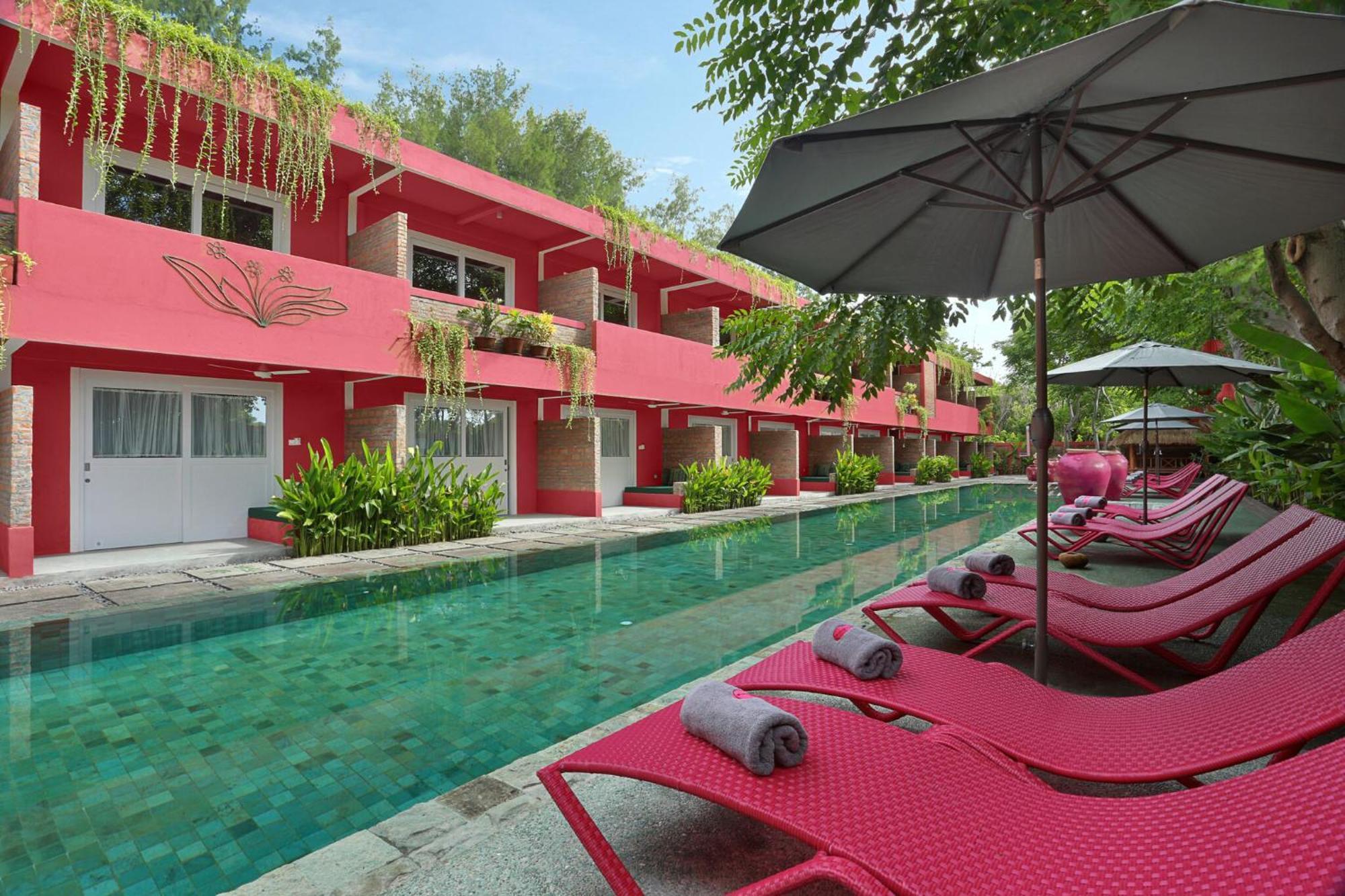 Hotel Pinkcoco Gili Trawangan - Constant Surprises - For Cool Adults Only Exterior foto